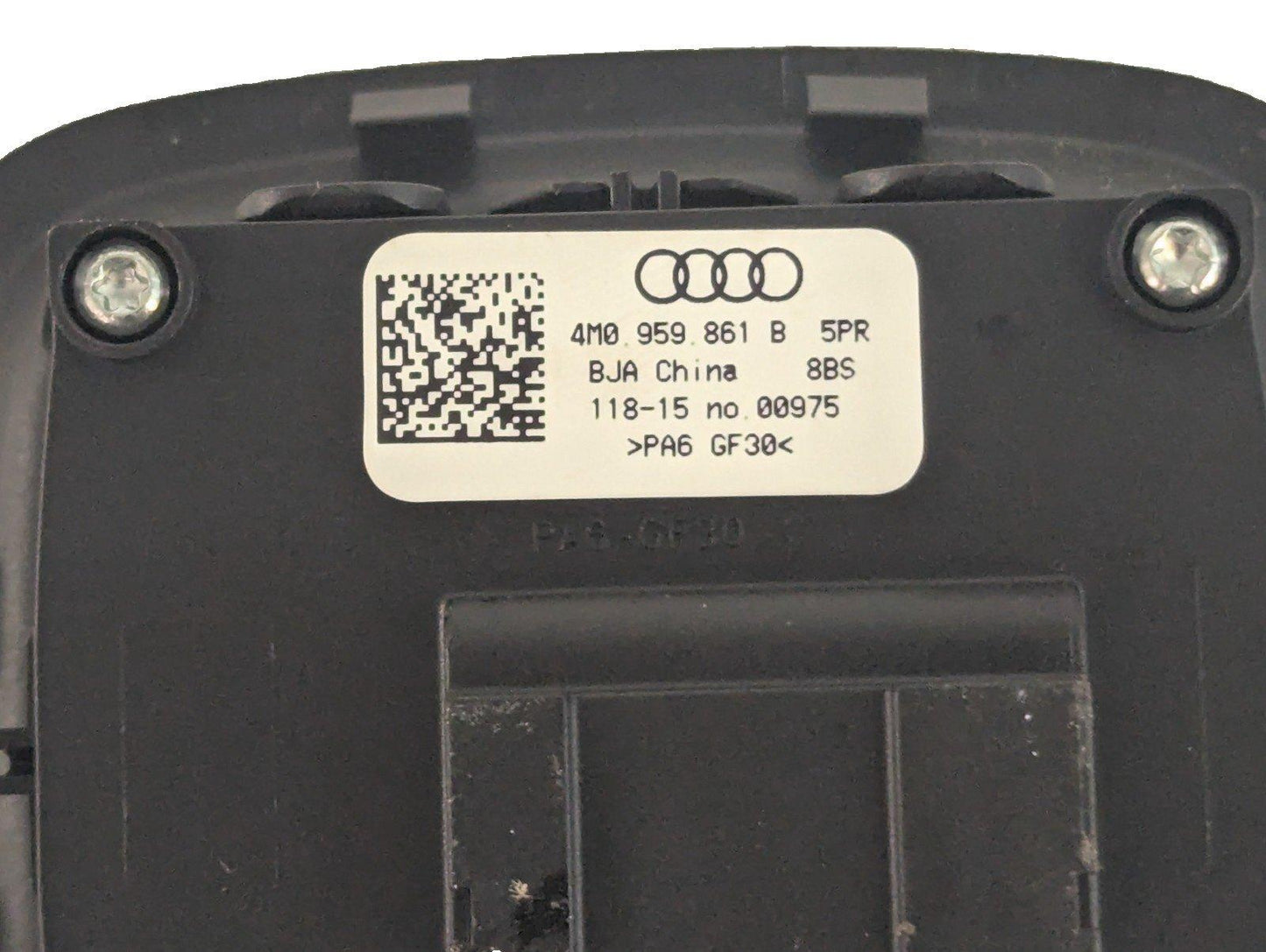 16-20 AUDI Q7 4M GENUINE SWITCH BUTTON BACKREST RELEASE 4M0959861A