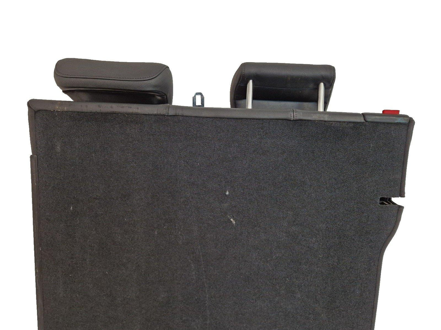 12-18 AUDI A6 C7 Rear OS Right Soul Black Leather Seat Backrest
