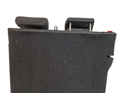 12-18 AUDI A6 C7 Rear OS Right Soul Black Leather Seat Backrest