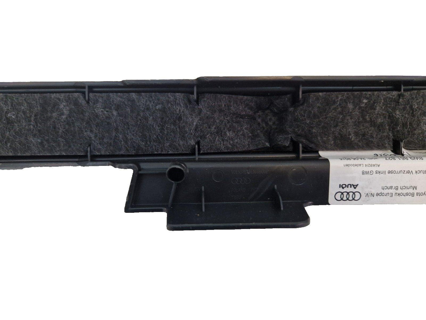 16-19 AUDI A4 B9 GENUINE REAR LEFT BOOT INTERIOR FLOOR TRIM PANEL 8W9861827