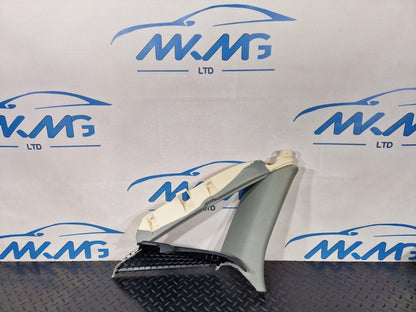 12-18 AUDI A6 C7 LEFT PASSENGER SIDE C-PILLAR TRIM PANEL 4G5867287