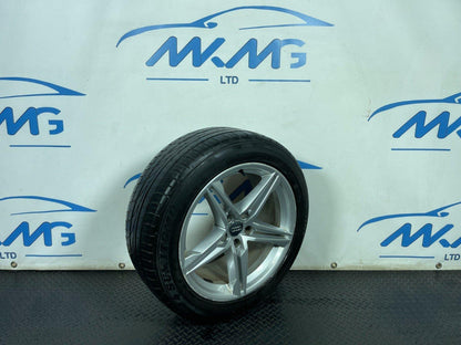 AUDI A5 S-LINE 18" OEM ALLOY WHEEL 8W0601025DE 8.5JX18 ET29 WITH TYRE 235/50/18