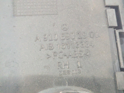 18-ON MERCEDES BENZ SPRINTER W907 OEM DRIVER SIDE B POST INNER TRIM A9106901900