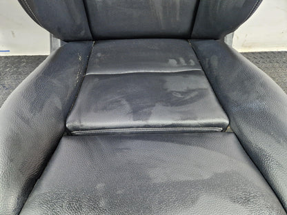 MERCEDES B CLASS W246 FRONT RIGHT O/S DRIVER SIDE BLACK LEATHER SEAT