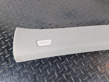 16-22 BMW X1 F48 LEFT SIDE N/S FRONT INTERIOR A PILLAR WHITE TRIM 7402607 MARKED