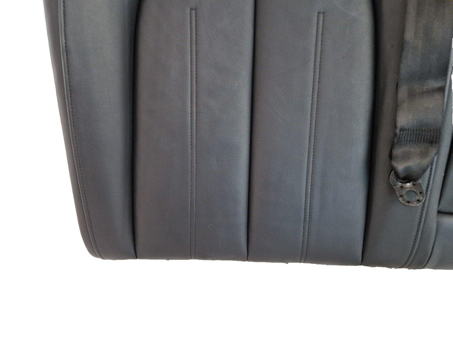 12-18 AUDI A6 C7 Rear OS Right Soul Black Leather Seat Backrest