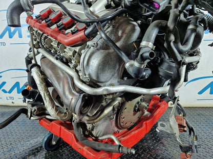 10-17 AUDI A8 4H 4.2 V8 CDRA PETROL GENUINE COMPLETE ENGINE (PLUG&PLAY)