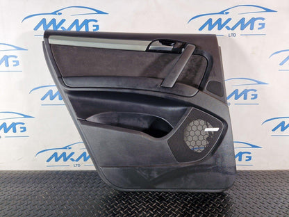 10-15 AUDI Q7 4L GENUINE OEM REAR LEFT SIDE DOOR CARD PANEL TRIM 4L0867305