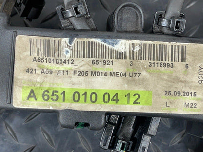 MERCEDES C300h C-CLASS W205 ENGINE WIRING LOOM HARNESS A6511508656 A6511592525