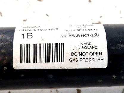 12-18 AUDI A6 C7 SALOON 2.0 TDI REAR PASSENGER SIDE SHOCK ABSORBER 4G5513035F