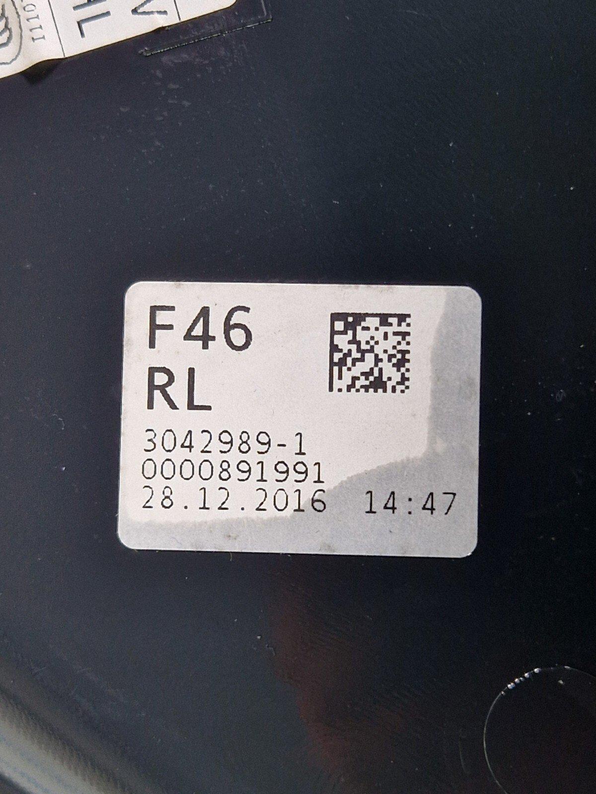 14-21 BMW 2 SERIES GRAN TOURER F46 GENUINE REAR LEFT N/S DOOR CARD 7426537