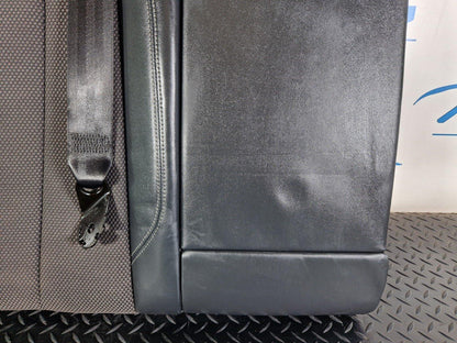 16-19 AUDI A4 AVANT B9 S-LINE REAR O/S DRIVERS SIDE HALF BLACK LEATHER  BACKREST