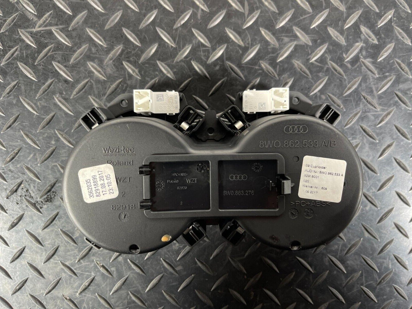 16-23 AUDI A5 F5 SPORTBACK S-LINE GENUINE TWIN DOUBLE CUP HOLDER 8W0862533A