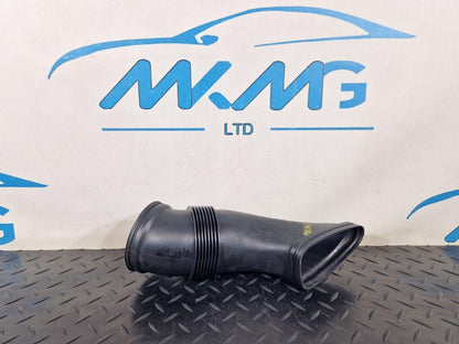 10-17 AUDI A8 4H FRONT LEFT N/S AIR INTAKE MANIFOLD DUCT PIPE 4H0129509C