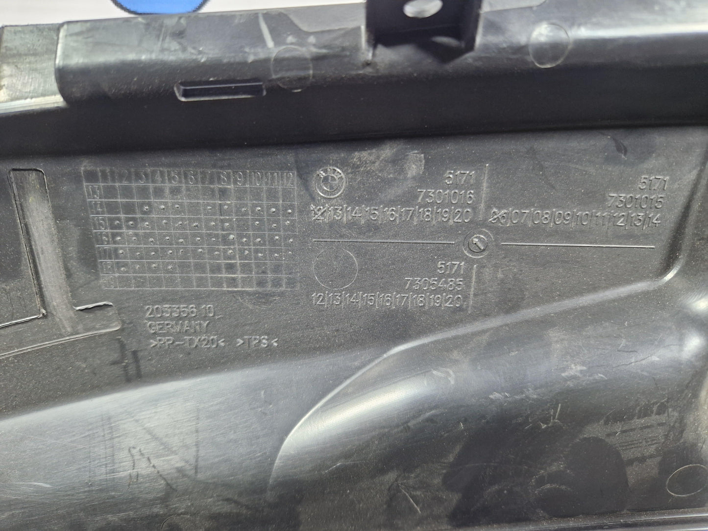 BMW 2 SERIES F45 F46 FRONT WINDSCREEN SCUTTLE PANEL 7301016 7305485 7301015