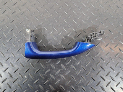 14-21 MERCEDES BENZ C200 W205  REAR DRIVER SIDE DOOR HANDLE IN BRILLIANT BLUE