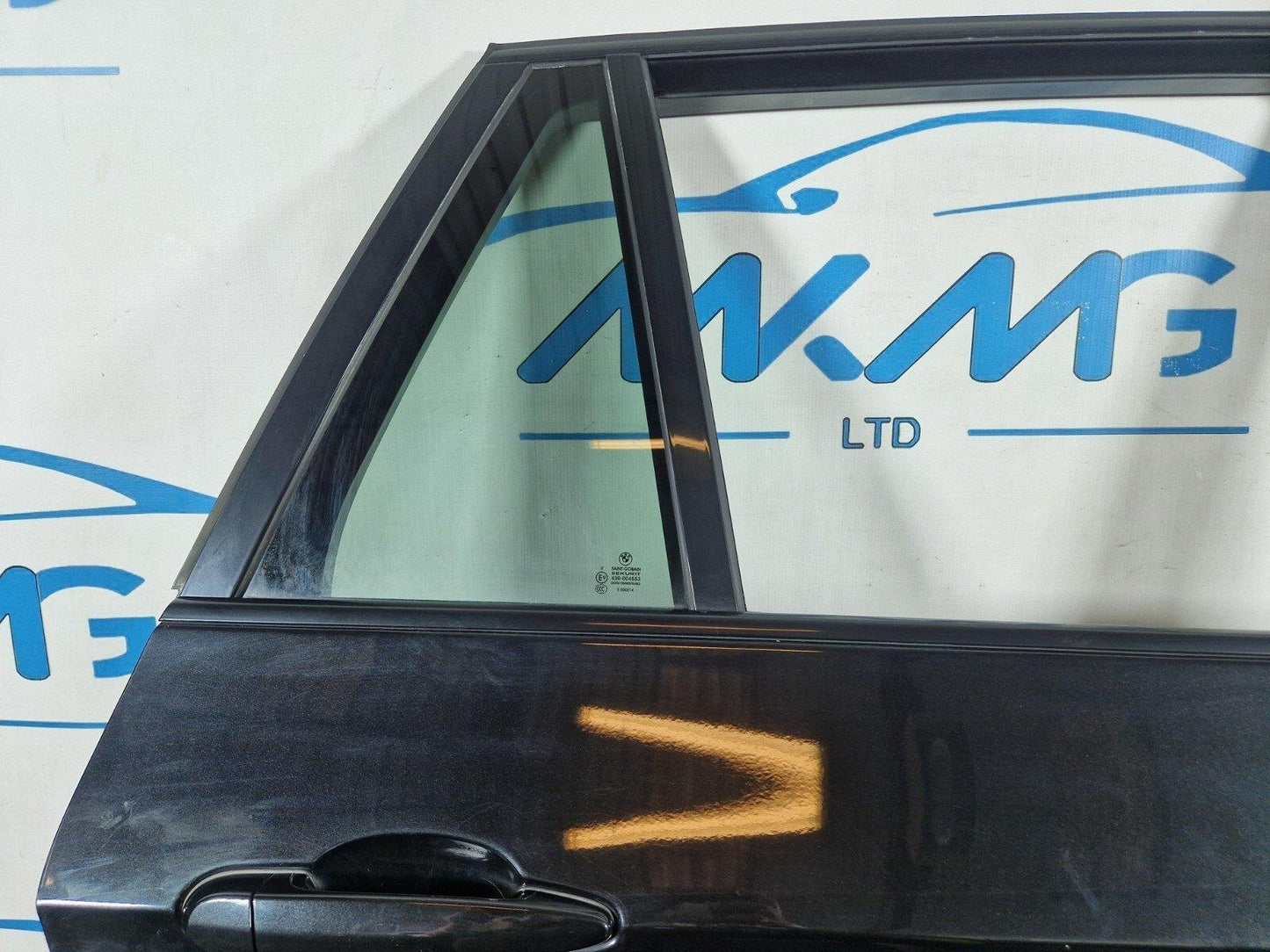 10-13 BMW X5 E70 GENUINE LCI REAR RIGHT DRIVER O/S COMPLETE DOOR IN BLACK 475