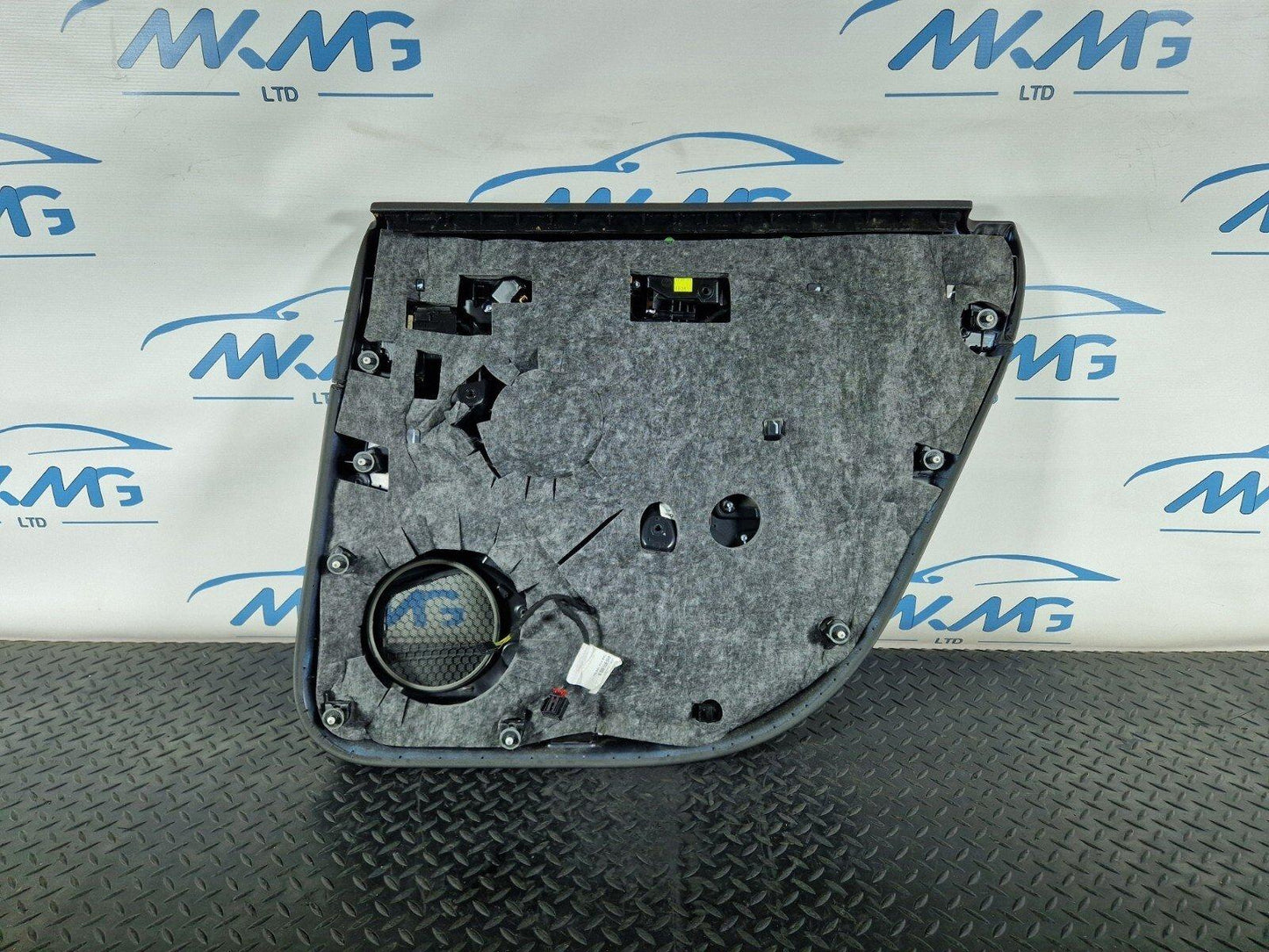 10-17 AUDI A8 4H REAR LEFT PASSENGER SIDE DOOR ALCANTARA CARD PANEL 4H0868067