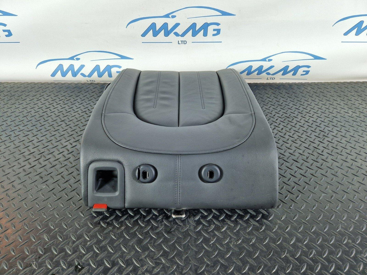 12-18 AUDI A6 C7 AVANT REAR LEFT N/S/R BLACK LEATHER BACKREST SEAT