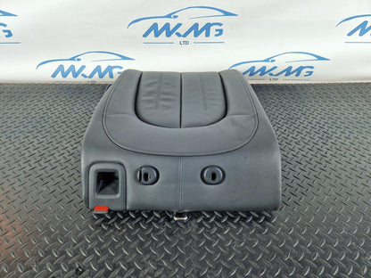 12-18 AUDI A6 C7 AVANT REAR LEFT N/S/R BLACK LEATHER BACKREST SEAT