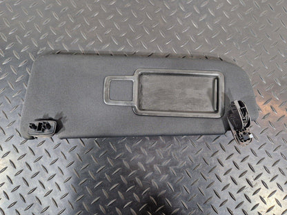 10-18 AUDI A7 4G S-LINE SUN VISOR MIRROR PANEL LEFT N/S BLACK 4G0857551