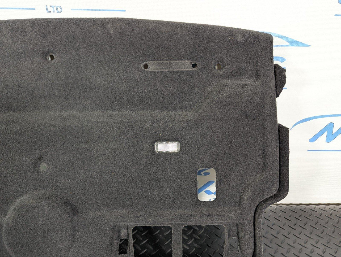 10-17 AUDI A8 4H  REAR BOOT TOP LINER CARPET PANEL 4H0867437C