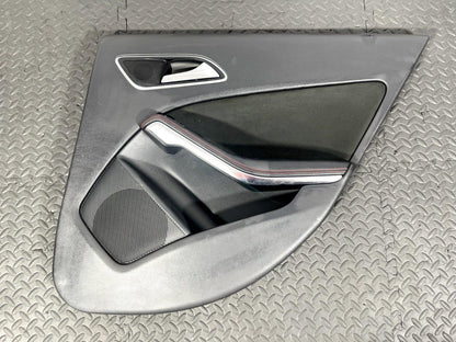 12-18 MERCEDES BENZ A CLASS W176 GENUINE DOOR CARD REAR PASSENGER LEFT SIDE