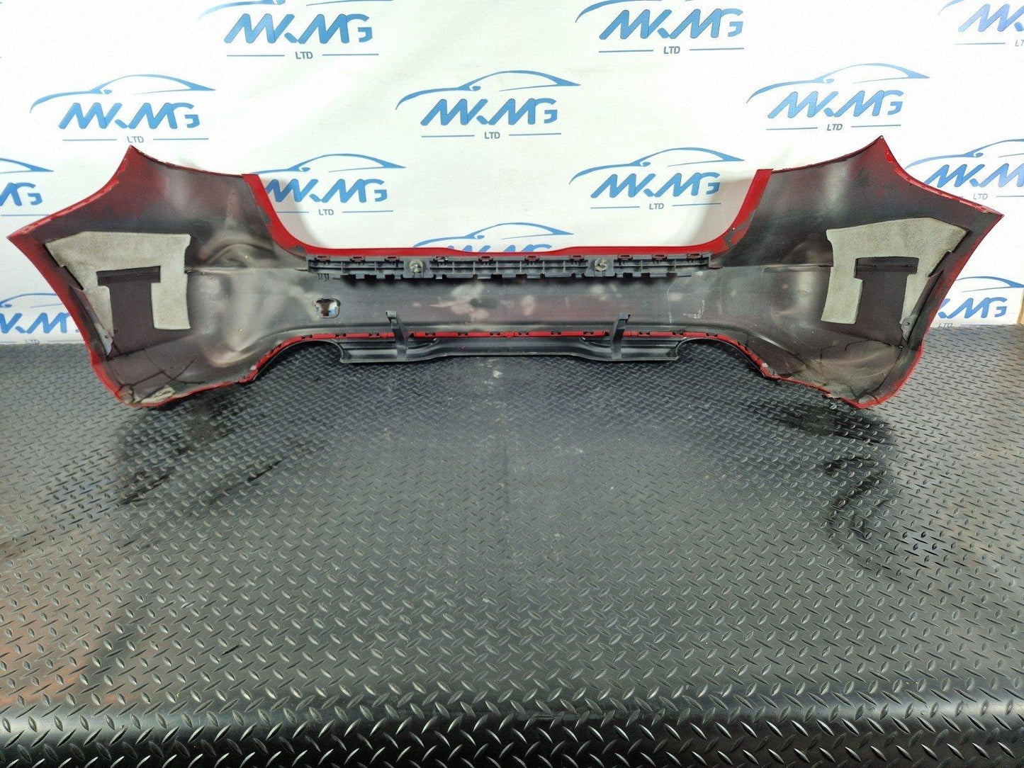 12-18 MERCEDES BENZ B-CLASS W246 SPORT COMPLTE REAR BUMPER JUPITER RED 589
