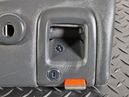 16-19 AUDI A4 B9 GENUINE REAR O/S DRIVERS SIDE HALF BLACK LEATHER BACKREST