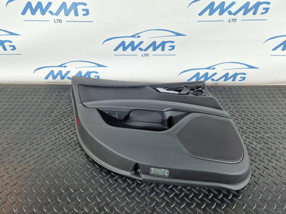 15-18 AUDI A7 4G RHD REAR LEFT PASSENGER NSR LEATHER DOOR CARD 4G8867305