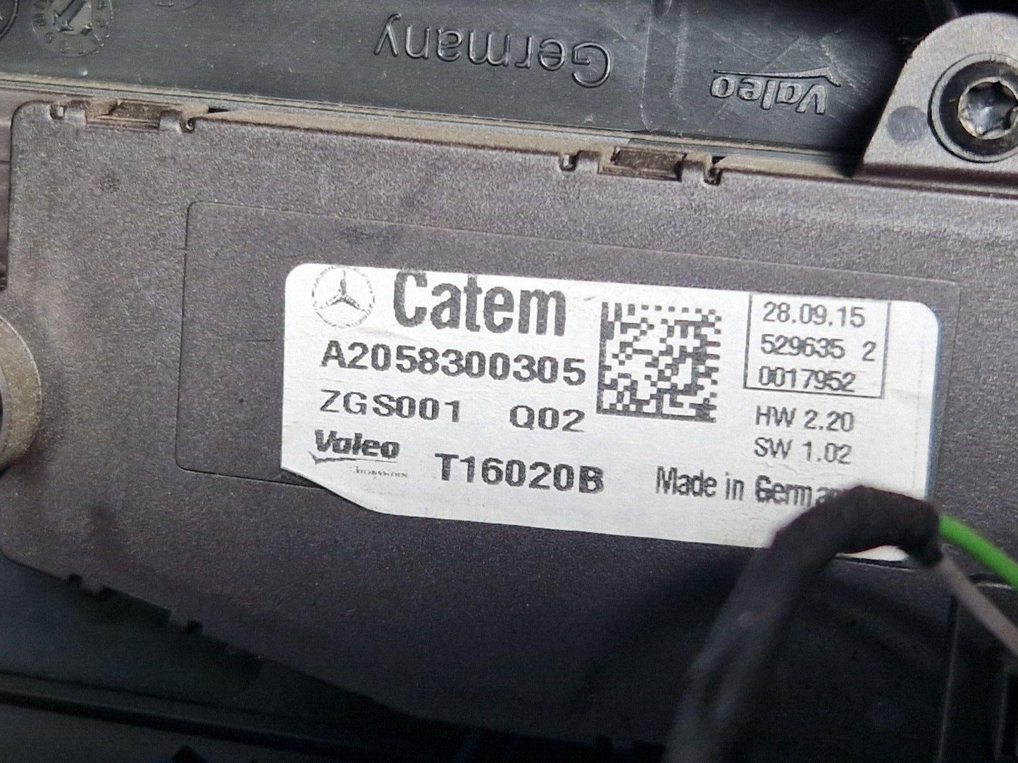 14-21 MERCEDES BENZ C300h W205 GENUINE HEATER MATRIX/RADIATOR/CORE A2058306304