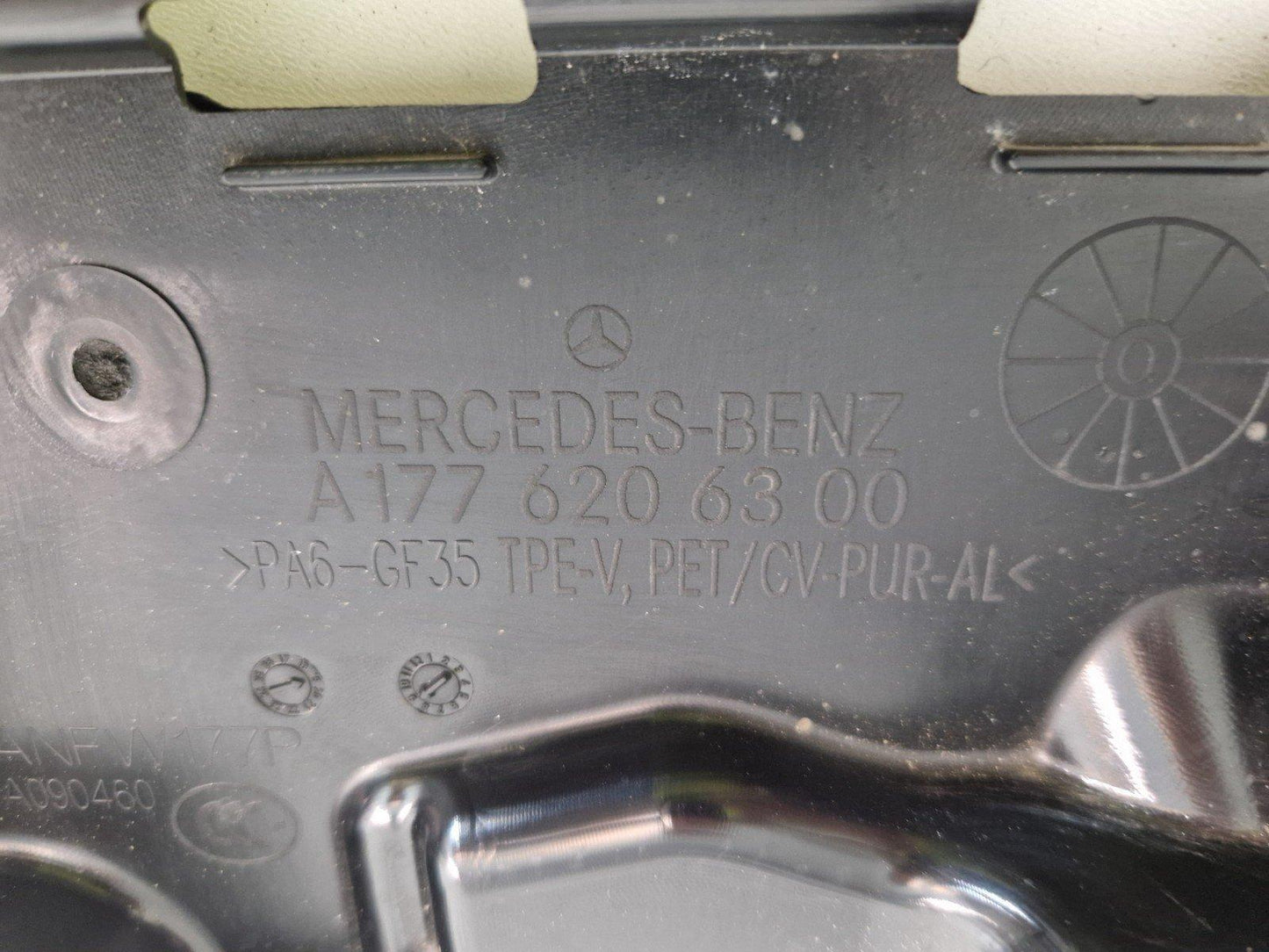 19-ON MERCEDES BENZ A CLASS W177 ENGINE BAY LEFT UPPER PARTITION A1776206300