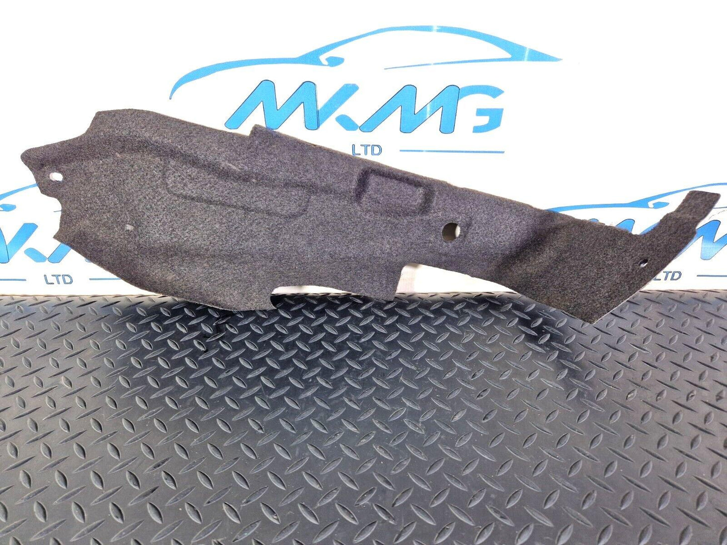 12-17 AUDI S5 CONVERTIBLE LEFT HOOD STORAGE COMPARTMENT CARPET TRIM 8F0864401A