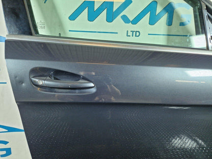 11-19 MERCEDES BENZ ML W166 FRONT RIGHT O/S COMPLETE DOOR IN TENORITE GREY 755