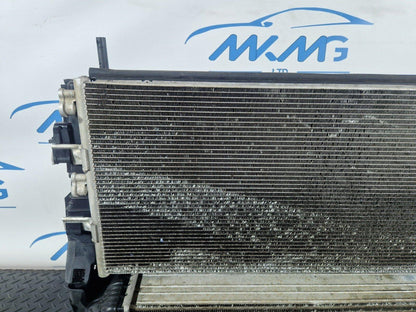14-21 BMW 2 SERIES F45 F46 218D GENUINE COOLANT RADIATOR & FAN 7617630 7617608