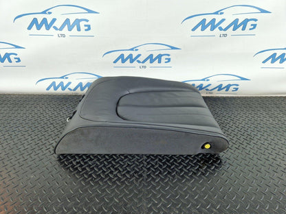 12-18 AUDI A6 C7 AVANT REAR LEFT N/S/R BLACK LEATHER BACKREST SEAT