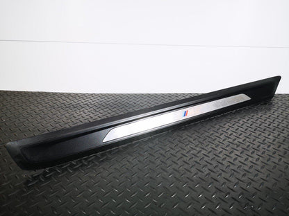 14-20 BMW 4-SERIES M-SPORT F32/F82 GENUINE FRONT LEFT SIDE DOOR ENTRY SILL TRIM