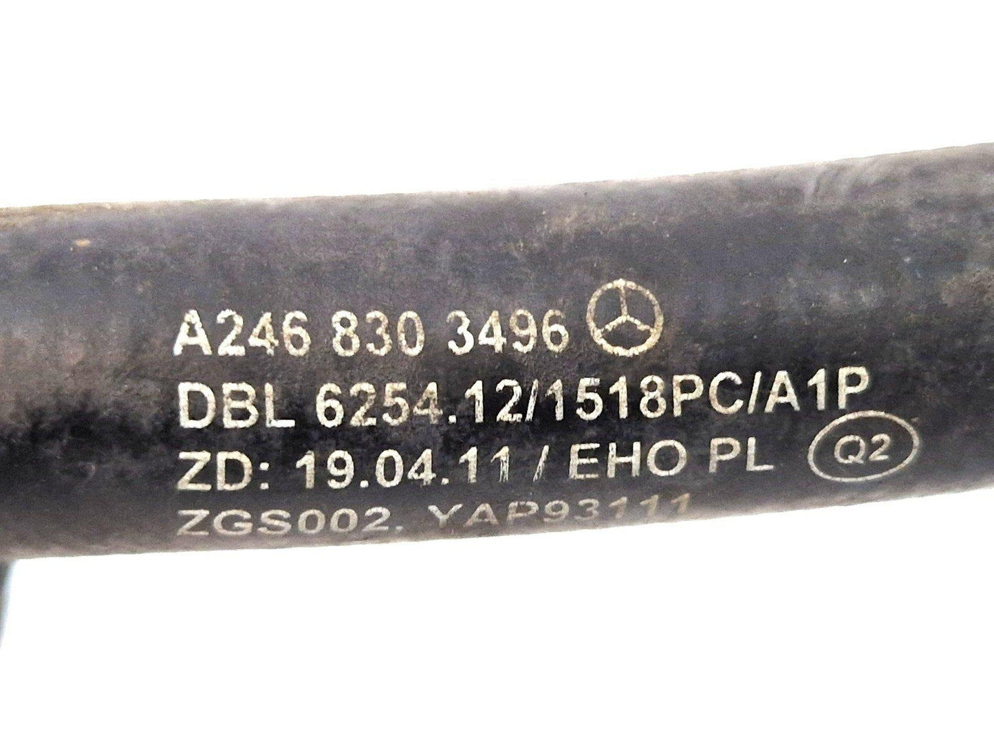 14-20 MERCEDES BENZ GLA 200 X156 OEM ENGINE WATER COOLANT PIPE A2468303496