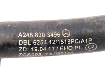 14-20 MERCEDES BENZ GLA 200 X156 OEM ENGINE WATER COOLANT PIPE A2468303496