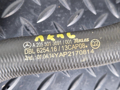 14-21 MERCEDES BENZ W205 WATER COOLANT PIPE HOSE LINE A2055013691