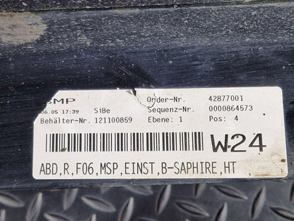 11-18 BMW 6 SERIES F06 GENUINE OEM RIGHT SIDE SKIRT 8052654