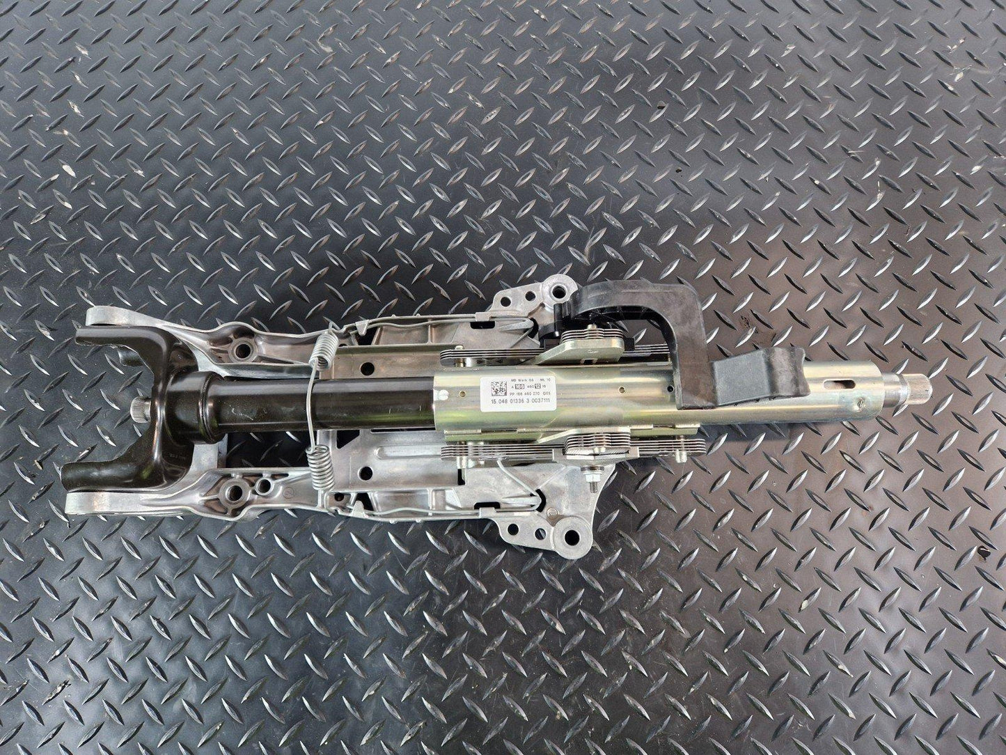 11-19 MERCEDES BENZ ML W166 GENUINE STEERING COLUMN A1664601216