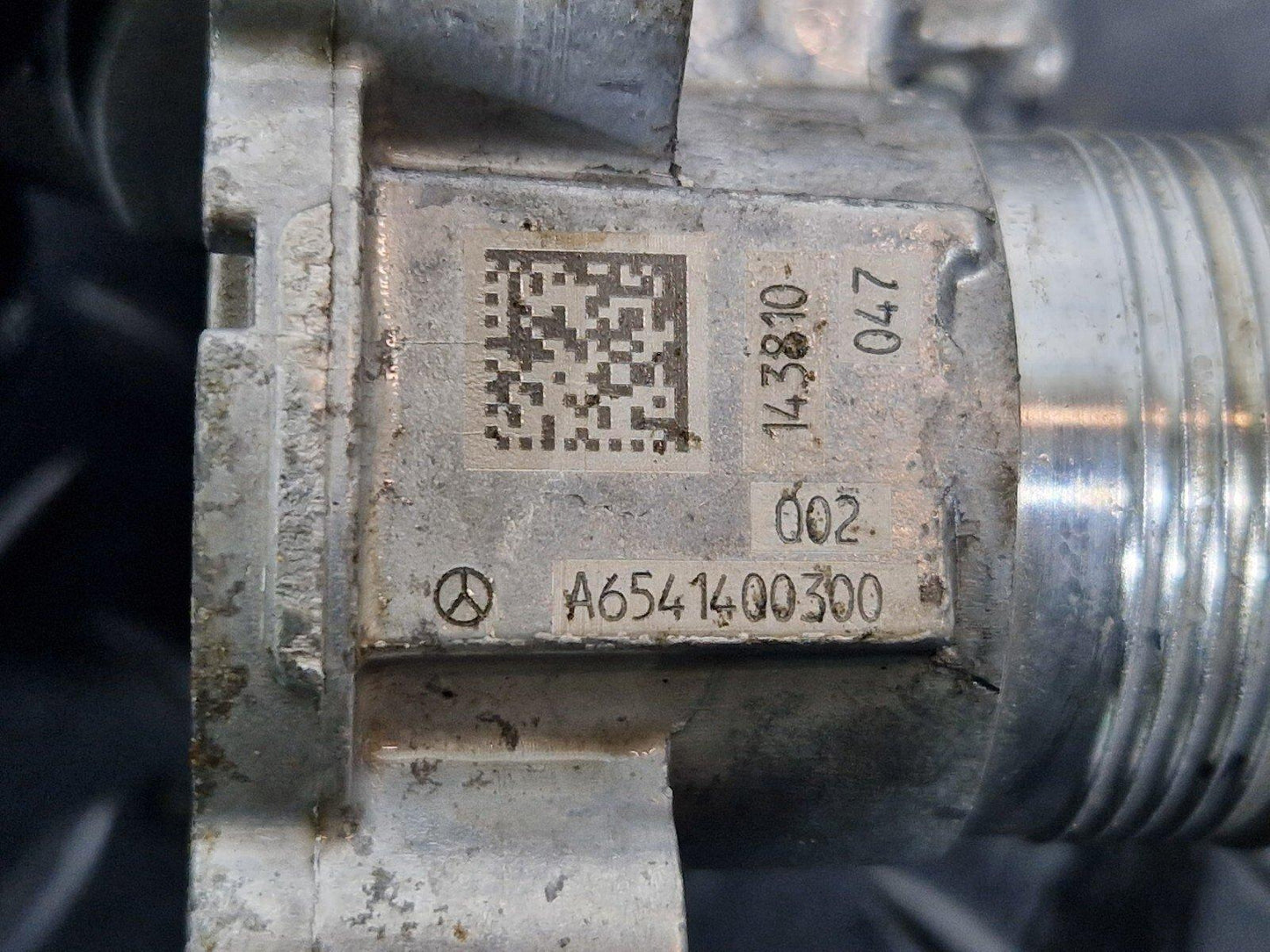 19-ON MERCEDES BENZ B CLASS W247 OM654 ENGINE DIESEL EGR VALVE  A6541400300