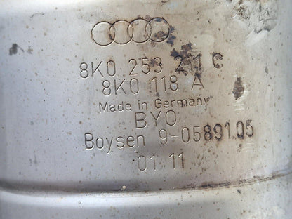 10-17 AUDI A8 4H EXHAUST FLEX PIPE & SILENCER FITS LEFT & RIGHT 8K0253211C