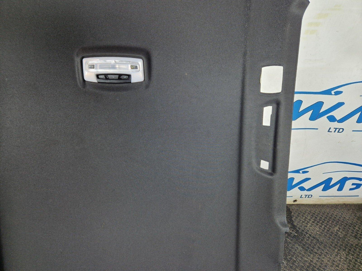 12-18 BMW 3 SERIES F30 F31 LCI GENUINE ESTATE BLACK H/K ROOF HEADLINER 7846250