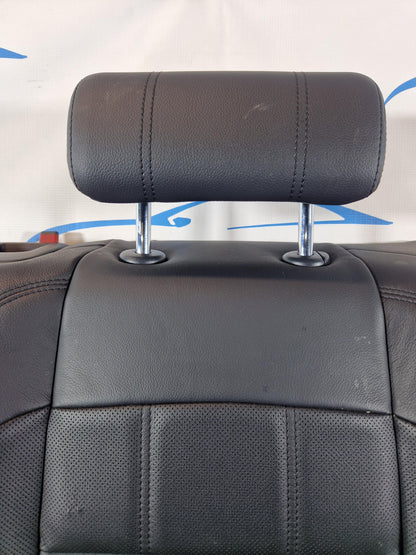 19-ON RANGE ROVER EVOQUE L551 REAR RIGHT O/S/R BLACK LEATHER SEAT BACKREST