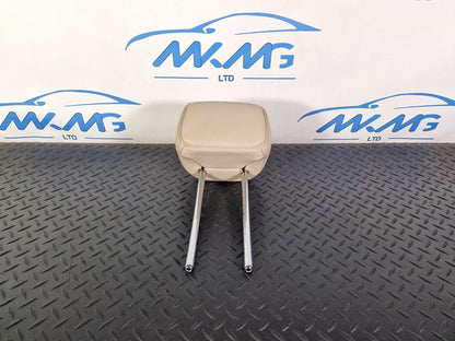 14-21 MERCEDES BENZ W205 REAR CENTER SEAT BEIGE LEATHER HEADREST A2059701950
