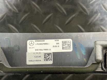 Mercedes Benz C Class W205 Center Console Surround Trim Cover A2056803208