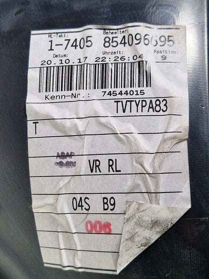 16-19 AUDI A4 B9 OEM FRONT RIGHT INTERIOR DOOR PANEL/CARD 8W0867134