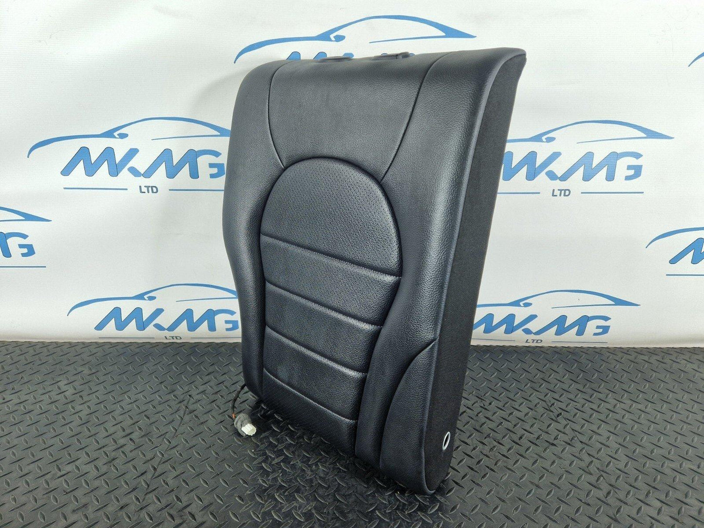 14-21 MERCEDES BENZ C300h W205 OEM REAR RIGHT SEAT BLACK LEATHER BACKREST